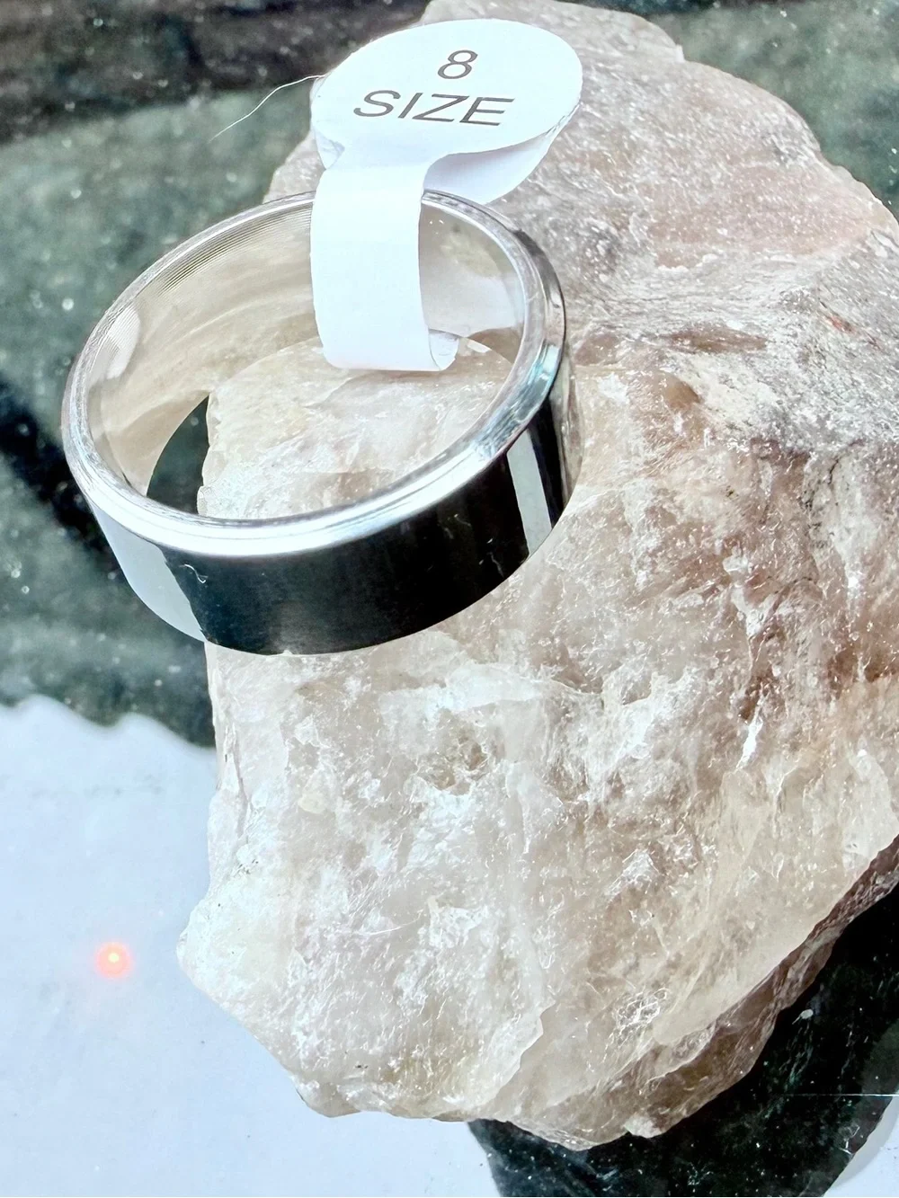 Women’s Silver Band Ring Wedding Anniversary Engagement NWT